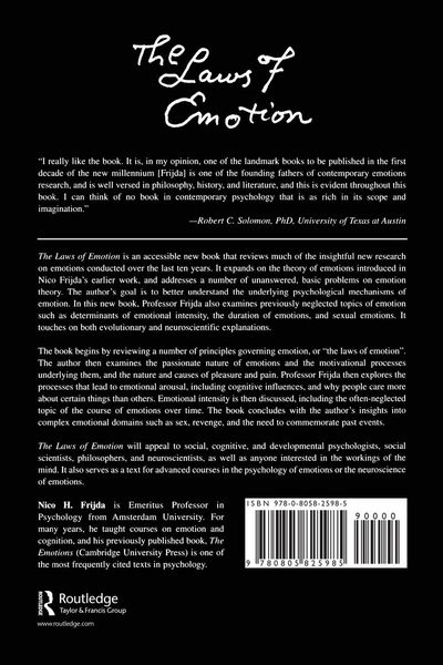 Produktbild: The Laws of Emotion