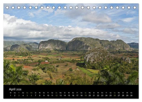 Produktbild: Cuba Highlights (Tischkalender 2026 DIN A5 quer), CALVENDO Monatskalender
