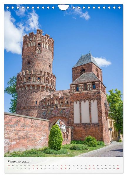 Produktbild: Tangerm&uuml;nde - Historische Altstadt an der Elbe (Wandkalender 2026 DIN A4 hoch), CALVENDO Monatskalender