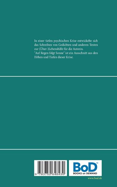 Produktbild: Auf Regen folgt Sonne