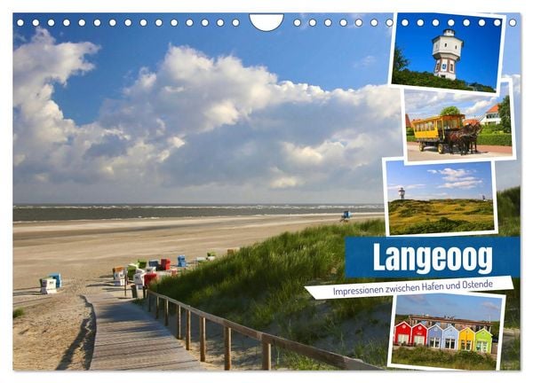 Produktbild: Langeoog 2026. Impressionen zwischen Hafen und Ostende (Wandkalender 2026 DIN A4 quer), CALVENDO Monatskalender