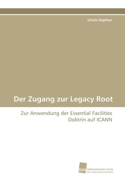 Produktbild: Der Zugang zur Legacy Root