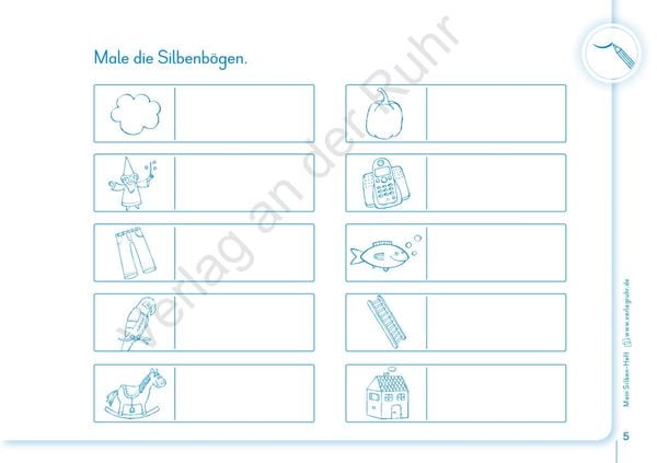 Produktbild: Mein Silben-Heft