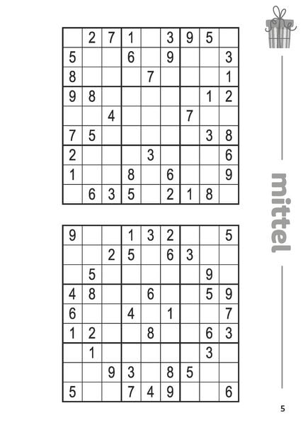 Produktbild: Maxi-Buch Weihnachtsausgabe Sudoku