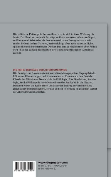 Produktbild: Philosophie f&uuml;r die Polis