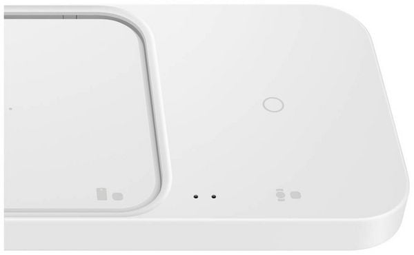 Produktbild: Samsung Induktions-Ladeger&auml;t 15 W Wireless Charger Duo EP-P5400 EP-P5400BWEGEU Ausg&auml;nge USB-C&reg; Wei&szlig;