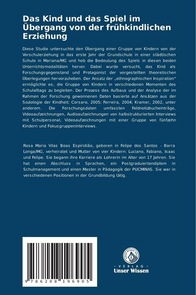 Produktbild: Das Kind und das Spiel im &Uuml;bergang von der fr&uuml;hkindlichen Erziehung