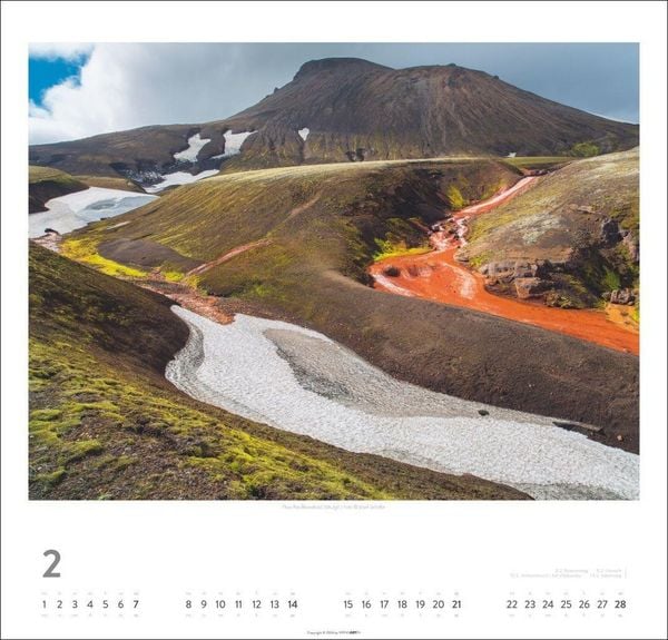 Produktbild: Island Kalender 2027 - Insel aus Feuer und Eis