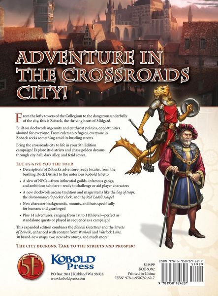 Produktbild: Zobeck Clockwork City