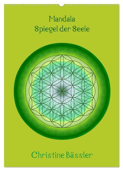 Produktbild: Mandalas - Spiegel der Seele (Wandkalender 2026 DIN A2 hoch), CALVENDO Monatskalender
