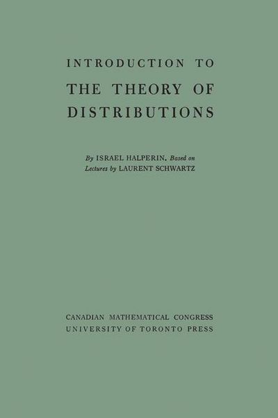Produktbild: Introduction to the Theory of Distributions