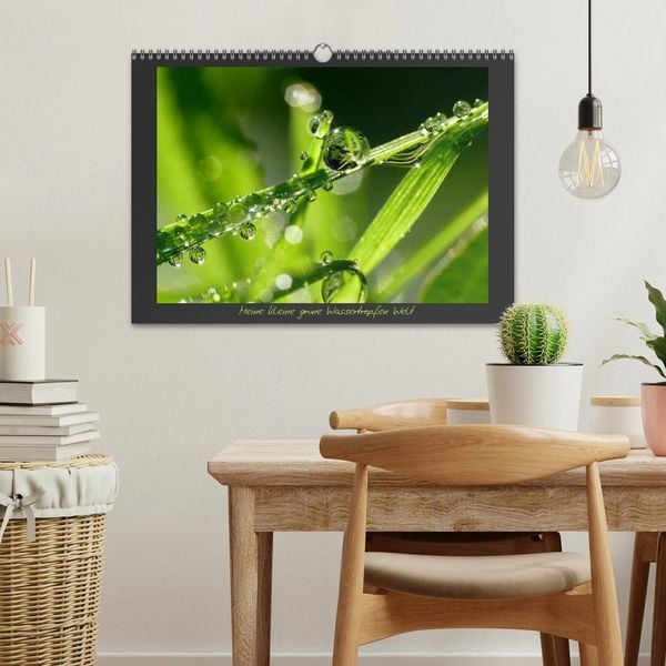 Produktbild: Meine kleine gr&uuml;ne Wassertropfen Welt (Wandkalender 2026 DIN A3 quer), CALVENDO Monatskalender