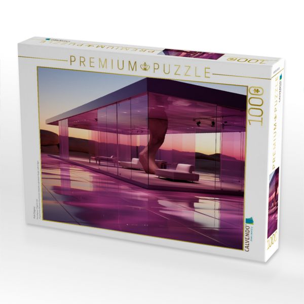 Produktbild: CALVENDO Puzzle Pink Eleganz | 1000 Teile Lege-Gr&ouml;&szlig;e 64x48cm Foto-Puzzle f&uuml;r gl&uuml;ckliche Stunden