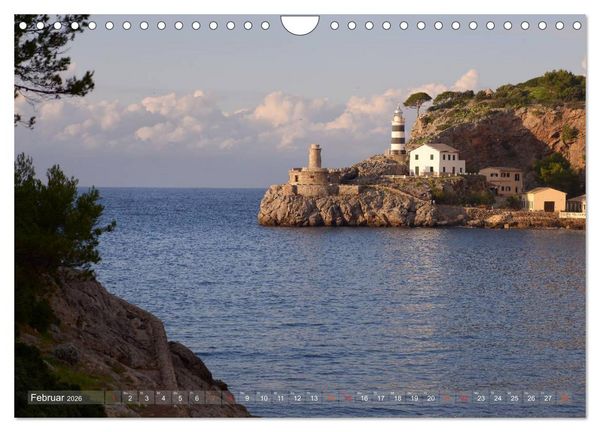 Produktbild: Mallorca Zauberhaftes Licht (Wandkalender 2026 DIN A4 quer), CALVENDO Monatskalender
