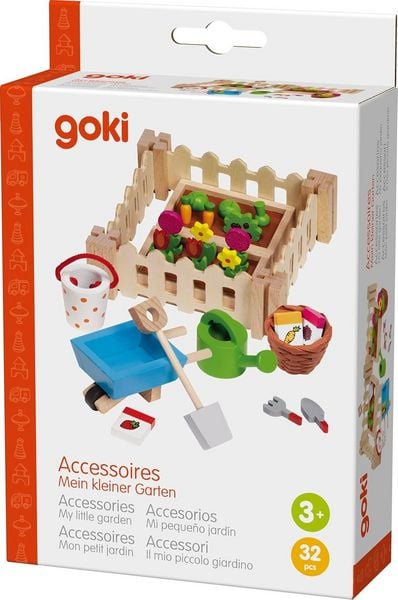Produktbild: goki Accessoires Mein kleiner Garten, f&uuml;r die Puppenh&auml;user