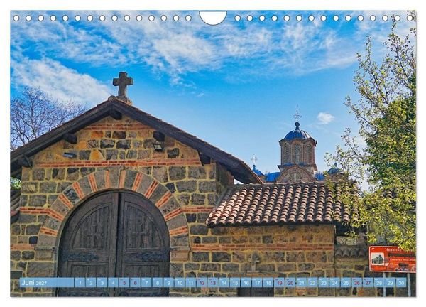 Produktbild: Moscheen und Kirchen im Kosovo (Wandkalender 2027 DIN A4 quer), CALVENDO Monatskalender
