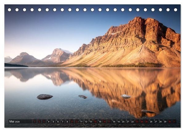 Produktbild: Zwischen Berg und Tal (Tischkalender 2026 DIN A5 quer), CALVENDO Monatskalender