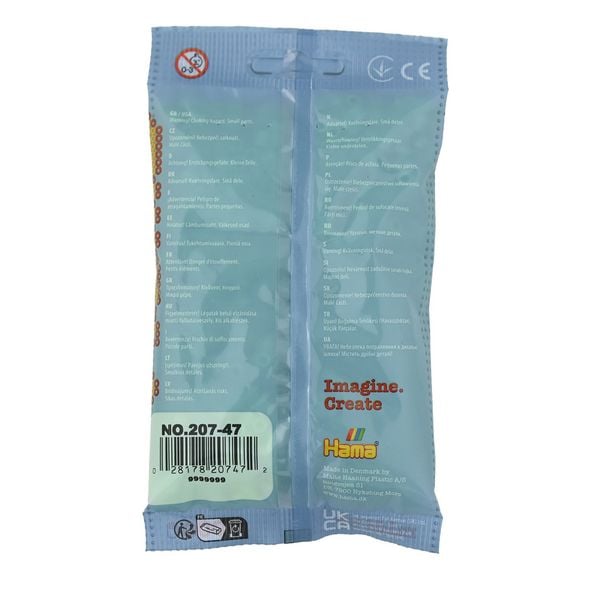 Produktbild: Hama&reg; B&uuml;gelperlen Midi - Pastell Gr&uuml;n 1000 Perlen.