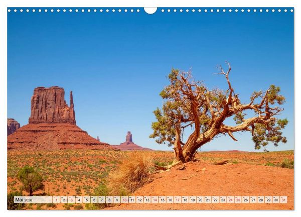 Produktbild: ARIZONA UND UTAH Ein einzigartiges Erlebnis (Wandkalender 2026 DIN A3 quer), CALVENDO Monatskalender