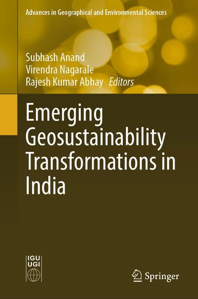 Produktbild: Emerging Geosustainability Transformations in India