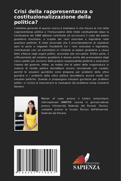 Produktbild: Crisi della rappresentanza o costituzionalizzazione della politica?