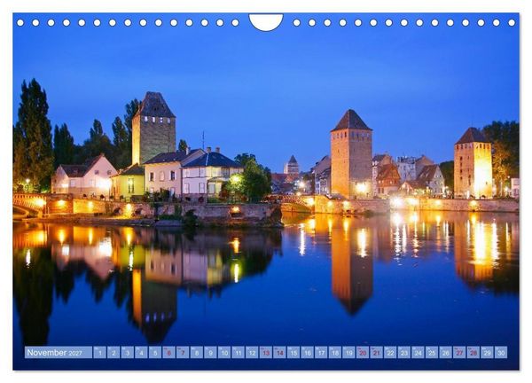 Produktbild: Strasbourg. Zeitlose Impressionen zwischen Ill und M&uuml;nster (Wandkalender 2027 DIN A4 quer), CALVENDO Monatskalender