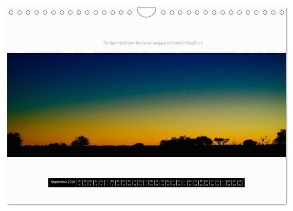 Produktbild: Namibia - Panoramen (Wandkalender 2026 DIN A4 quer), CALVENDO Monatskalender