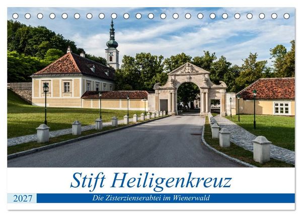 Produktbild: Stift Heiligenkreuz (Tischkalender 2027 DIN A5 quer), CALVENDO Monatskalender