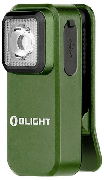Produktbild: OLight 12972 Oclip green Mobile Kleinleuchte LED