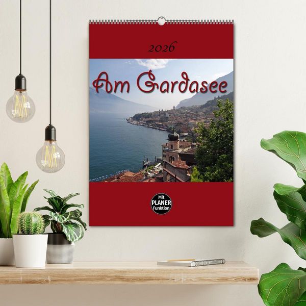 Produktbild: Am Gardasee (Wandkalender 2026 DIN A2 hoch), CALVENDO Monatskalender