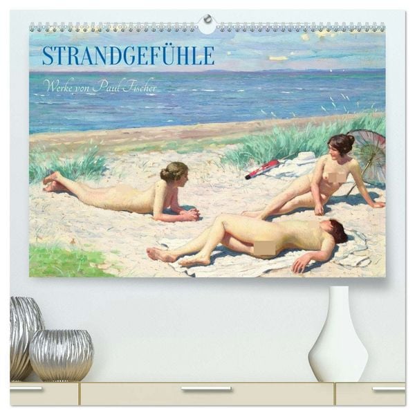 Produktbild: Strandgef&uuml;hle (hochwertiger Premium Wandkalender 2026 DIN A2 quer), Kunstdruck in Hochglanz