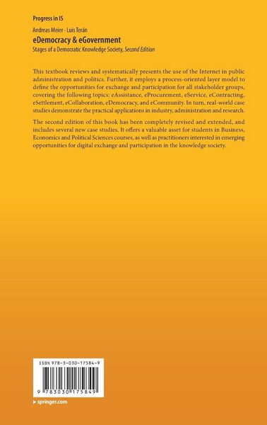 Produktbild: EDemocracy & eGovernment