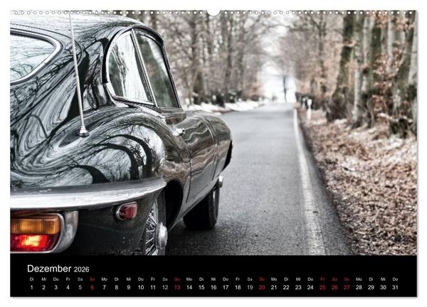 Produktbild: Jaguar E-Type 2026 (Wandkalender 2026 DIN A2 quer), CALVENDO Monatskalender