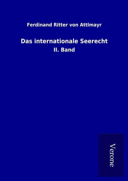 Produktbild: Das internationale Seerecht