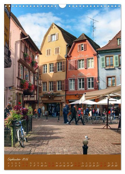 Produktbild: Reise durchs Elsass (Wandkalender 2026 DIN A3 hoch), CALVENDO Monatskalender
