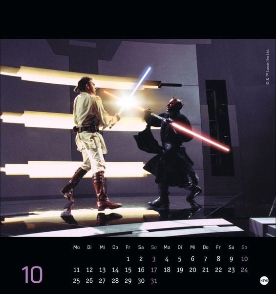 Produktbild: Star Wars Postkartenkalender 2027
