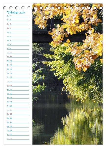 Produktbild: Wunderbarer Spreewald (Tischkalender 2026 DIN A5 hoch), CALVENDO Monatskalender