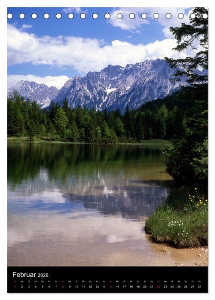 Produktbild: Idyllische Landschaften in Bayern (Tischkalender 2026 DIN A5 hoch), CALVENDO Monatskalender