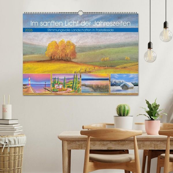 Produktbild: Im sanften Licht der Jahreszeiten. (Wandkalender 2026 DIN A2 quer), CALVENDO Monatskalender