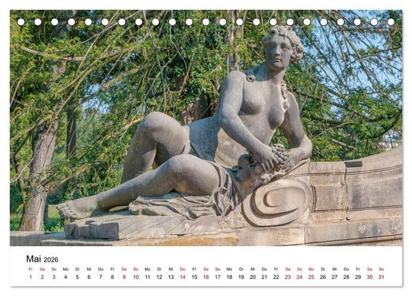 Produktbild: Potsdam - Ein Spaziergang Durch Zeitlose Eleganz (Tischkalender 2026 DIN A5 quer), CALVENDO Monatskalender