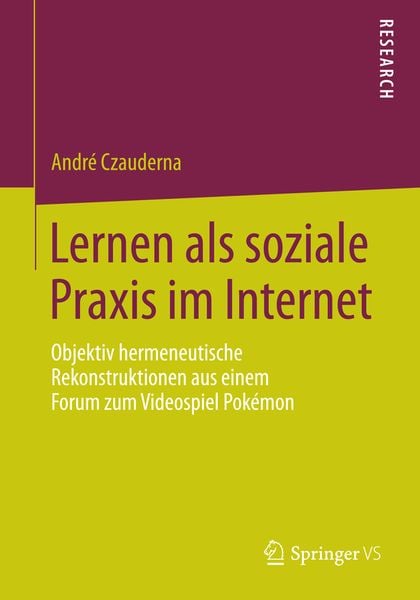 Produktbild: Lernen als soziale Praxis im Internet
