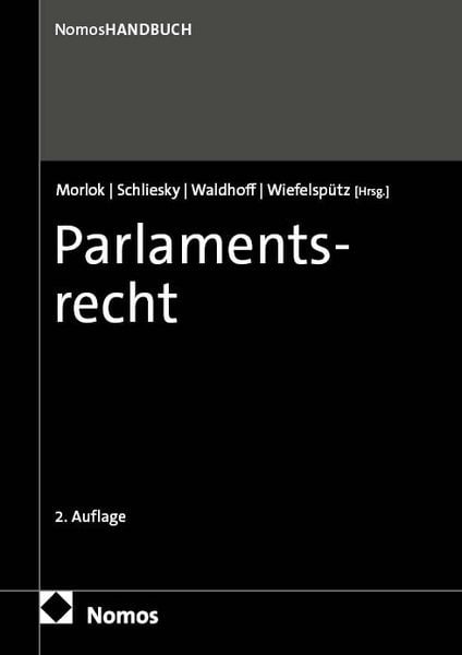Produktbild: Parlamentsrecht