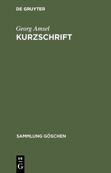 Produktbild: Kurzschrift