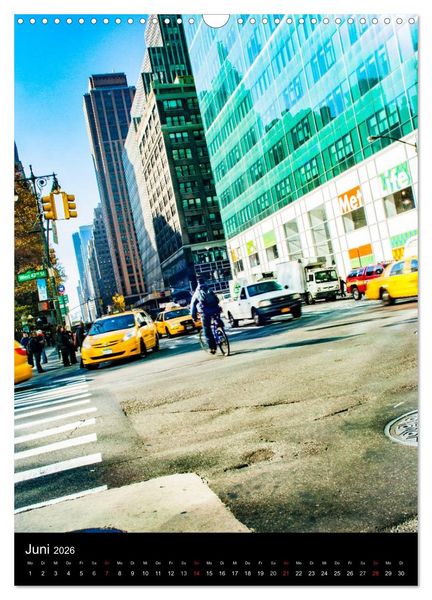 Produktbild: New York - Blickwinkel (Wandkalender 2026 DIN A3 hoch), CALVENDO Monatskalender