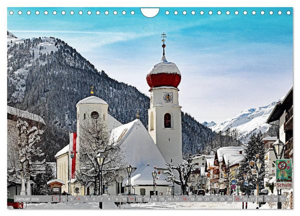 Produktbild: St. Anton am Arlberg (Wandkalender 2026 DIN A4 quer), CALVENDO Monatskalender