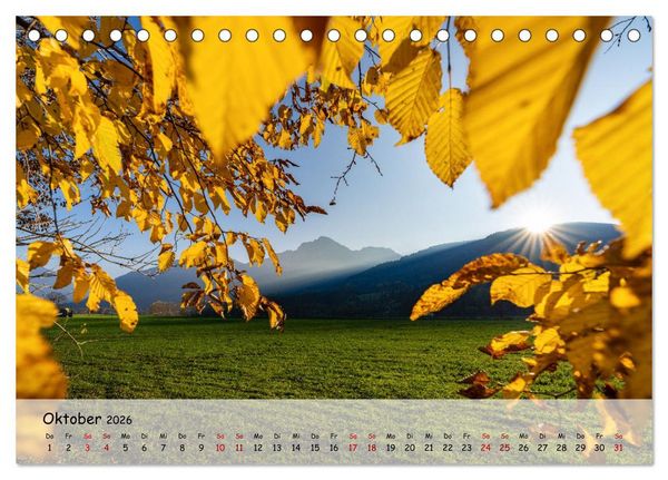 Produktbild: Unser Berchtesgadener Land (Tischkalender 2026 DIN A5 quer), CALVENDO Monatskalender