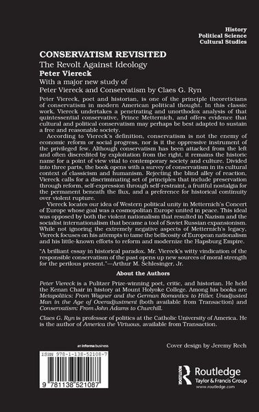 Produktbild: Conservatism Revisited