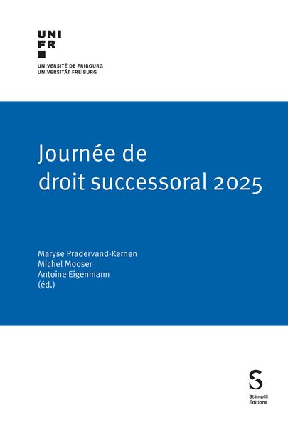 Produktbild: Journ&eacute;e de droit successoral 2025