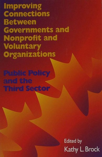 Produktbild: Improving Connections Between Governments, Nonprofit and Voluntary Organizations