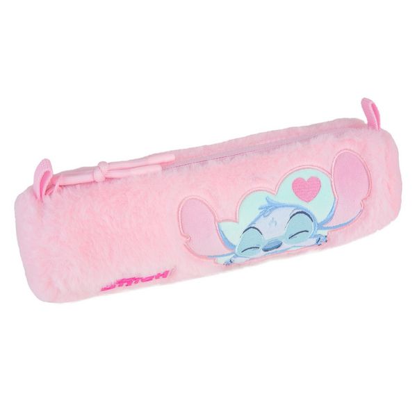 CoolPack Schlamper Disney Stitch Tube pink fluffy